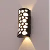 2024 creativa nueva lámpara de pared LED emisora de luz nórdica habitación dormitorio pared de fondo lámpara de pared impermeable exterior venta al por mayor