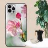 Para iPhone15 rosa flor de pêssego da primavera próximo à natureza capa de celular