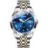 Relojes Suizos para Pareja Nueva, un Par de Relojes de Cuarzo para Hombre y Mujer, Modelos Luminosos Impermeables Genuinos para Regalos-2319