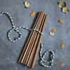 Yaxin Utensilios Domésticos Palillos de Madera de Palo de Pollo Sin Pintura Sin Cera Juego de Vajilla Madera Maciza de Cocina Grado Comida Rápida Masculino