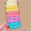 Gomas Elásticas de Alta Elasticidad para Niñas para Coletas, Ligas para el Cabello para Niñas, Nuevo Modelo 2026, Pinzas para el Cabello de Bebé que No Dañan el Cabello, Accesorios para el Cabello
