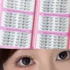 Cílios postiços transfronteiriços pálpebra única pálpebras inchadas fixador morto camadas inclinadas voando cílios mestiços Amazon DIY comércio exterior
