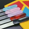 Venta Directa de Fábrica Lima de Uñas de Acero Inoxidable, Herramienta de Manicura Lima Pulidora, Tira Frotadora de Uñas de Doble Cara, Lista para la Venta