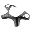 Adecuado para Mercedes-Benz 07-10 Clase C volante modificado parche decorativo volante antiguo Clase C lentejuelas de fibra de carbono