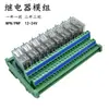 Módulo de Relé 24V/12V SPST SPDT DPDT PLC Microcontrolador Placa Amplificadora de Salida de Control DC