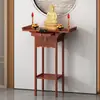 Nueva Mesa Altar de Ofrendas China Mesa de Incienso Mesa de Pasillo Mesa Consola Gabinete Consola para Bodhisattva Guan Gong Mesa de Buda Plataforma de Ofrendas Gabinete