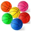 Mini Baloncesto de PVC para Jardín de Infancia Pelota Rebotadora 16cm Baloncesto de Mano Inflable Pequeño para Niños 6 pulgadas