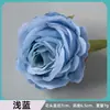 Montanha Nevada Flor Rosa Cabeça Enrolada Redonda Rosa Casa DIY Fantasia Flor de Seda Fundo Adereços de Beleza Flor Artificial Rosa