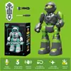 Robot Inteligente Infantil Transfronterizo con Programación por Control Remoto y Funciones Interactivas en Inglés y Ruso, un Juguete de Regalo de Cumpleaños para Niños y Niñas