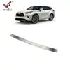 Adecuado para Toyota Highlander 21-22 Decoración de Guardia Exterior para Maletero Protección contra Rayones del Maletero Trasero