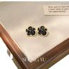 Aretes de Gota Francesa Rosa Microincrustados Moda de Nicho Personalidad Temperamento de Alta Gama Aretes Frescos para Mujer Aretes