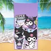 Toalla de Playa Baño Impresa Nueva Popular Transfronteriza Stilwell Kulomi Toalla de Playa Niños Dibujos Animados Venta al por Mayor Tela de Toalla