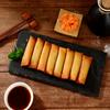 Agente de chef Qianweiyang 236G * 20 bolsas de rollitos de primavera crujientes rellenos de verduras completas snacks fritos al por mayor se pueden exportar