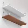 Rack de armazenamento de parede sem perfuração Sala de estar Parede Quarto Cabeceira Rack de armazenamento Divisória de parede Roteador Prateleira