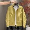 2026 Nueva Chaqueta de Moda con Cuello Alto para Primavera y Otoño Abrigo Estilo Coreano para Hombre Tendencia de Gama Alta Chaqueta Casual para Hombre