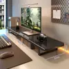 Soporte para computadora de escritorio, soporte para laptop, base para monitor de estación de trabajo, marco de soporte, estante de almacenamiento de escritorio