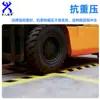 Ventas Directas de Fábrica Carretilla Elevadora Antivuelco Cinturón Antivuelco Cinta Protectora Riel Deslizante Banda Magnética AGV Cinta Nano para Piso 80mm