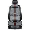 Alfombrillas de Cuatro Estaciones para Coche, Universales para Todas las Estaciones, Juego de Tres Piezas de Verano, Lino Simple Sin Correas, Cubreasientos de Cinco Plazas, Siete Plazas, Alfombrillas Cuadradas para Coche