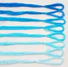 Paquete de material DIY de hilo de seda de morera de color común mezclado de 8 colores, pasador, bordado manual, hilo de bordar, hilo de bordar, accesorios de traje