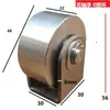Acero Inoxidable 304 Rueda de Alta Resistencia Polea Mecánica Rueda de un Solo Lado Rueda con Ranura en V Rueda de Doble Lado Rueda Guía Rueda Limitadora