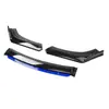 Modificación de Coche Universal Patrón de Fibra de Carbono Spoiler Frontal para Cívic de Décima Generación, Lip Frontal Dedicado para Parachoques, Protector de Esquina Anticolisión, Parachoques Delantero