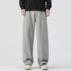 Pantalones Casuales Rectos de Pierna Ancha Sueltos de Moda Nuevos para Hombre Estilo Retro Americano Pantalones Sucios Pantalones Deportivos de Moda Control de Precios