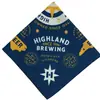 Lenço quadrado de bandana 100% algodão com estampas, itens promocionais corporativos, lenço de cabeça esportivo, estampas personalizadas disponíveis