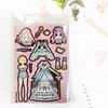 Paquete de Pegatinas de Cambio de Rostro para Vestir de Dibujos Animados 6 Hojas Femenina Lolita Chica Diario DIY Decoración Tarjeta Pegatinas Decorativas Venta al por Mayor