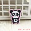 Venta directa de nuevas pegatinas de tela de dibujos animados de Troya, parche de gallo, pegaso, panda, conejo, pegatinas decorativas que se pueden calentar y coser.