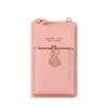 2021 novo atacado grande capacidade multifuncional moda simples folhas bolsa de ombro crossbody bolsa para celular feminina