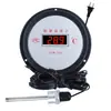 Termómetro de pantalla digital con carcasa de ABS para medición de temperatura industrial, adecuado para tanques de acuicultura, almacenamiento en frío y monitoreo de temperatura de tuberías