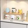 Soporte para impresora con cajones, organizador de escritorio extraíble para uso en la oficina, estante de almacenamiento de escritorio, soporte para copiadora