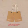 Etiquetas Colgantes Kraft en Blanco con Cordón Elástico, Etiquetas de Precio, Etiquetas de Precio para Joyería, Etiquetas Personalizadas