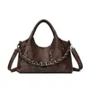 Bolso de Hombro Cruzado de Cuero Brillante de Lujo Ligero Estilo Francés para Viajes Diarios Retro 2025 Nuevo Bolso de Hombro Axila Bolso de Mano Bolso Tote Venta al por Mayor
