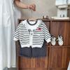 Ropa para Bebé, Ropa de Otoño, Traje para Bebé Niño, Nuevo Estilo Primavera y Otoño, Moda para Bebé de Un Año Estilo Coreano Conjunto de Tres Piezas