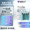 Hidratação Multifuncional com Bolhas de Hidrogênio e Oxigênio, Sucção de Cravos, Injeção de Oxigênio, Limpeza Facial, Remoção de Pele Morta, Instrumento de Beleza de Introdução Sete em Um