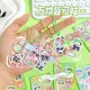 Lindas pegatinas de panda para scrapbooking DIY, material cortado a láser para decoración de escenas de dibujos animados infantiles