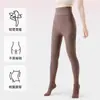 Medias para Mujer Tallas Grandes para Ropa Exterior, Estilo Delgado Primavera/Otoño, Forradas de Felpa, para Mujeres con Sobrepeso (200 jin), Pantalones Adelgazantes, que se mantienen arriba, con pies, de base de algodón
