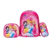 Mochila escolar de tres piezas de 16 pulgadas, mochila para estudiante, bolso cruzado, estuche