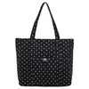 Bolso de Hombro Fresco Estilo Japonés de Lunares 2026 Nuevo Bolso Tote Casual de Gran Capacidad Bolso de Compras Simple Moderno para Mujer
