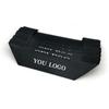 Placa gratis ropa cuello etiqueta colgante plegable cinta de impresión Marca plegado en forma de barco Marca trapezoidal plegado triangular ropa principal etiqueta de trigo