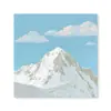 Pintura Decorativa Minimalista Paisaje Marino Azul Curativo Estilo Nórdico Hotel Alojamiento en Casa Sala de Estar Dormitorio Entrada Arte de Pared Estilo Ins