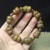 Pulsera de Calabaza de Sándalo Verde, Pulsera Wenwan, Cuentas de Buda Fulu, Joyería de Moda para Hombres y Mujeres, Cuentas de Rosario, Regalos al por Mayor