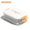 Caixa de Dumpling Grande Capacidade Multi-Camadas Doméstica Simples Japonesa para Geladeira Conservação de Frescor Caixa de Armazenamento de Dumpling Grau Alimentício Suporte para Dumpling Congelado