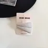 Pinza para el cabello de tela a cuadros simple estilo coreano en blanco y negro, versátil para ir al trabajo, pinza lateral elegante, pinza para flequillo, pasador, accesorio para el cabello para mujer