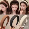 Faixa de Cabelo Esponja Headband Celebridade da Internet marrom Outono e Inverno Acessórios de Cabelo Avançados Grampos de Cabelo Novo Estilo