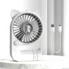Ventilador de Mano USB Pequeño Recargable Portátil de Escritorio Mini Dibujos Animados Lindo Ligero Ventilador Pequeño