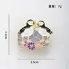 Nuevo broche de metal lindo de dibujos animados de comercio exterior, pin de insignia de aleación personalizado de moda ins japonesa para mujer