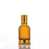 Frasco de vidro transparente para óleo essencial, frasco spray para máscara facial, frasco refil de 30ml para produtos cosméticos e de cuidados com a pele, frasco spray para base líquida