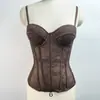 Sujetador Camisola Sexy de Encaje Transfronterizo con Cierre de Gancho y Ojal en la Espalda, Ceñidor de Cintura, Hermoso Diseño de Espalda, Estilo Chica Caliente, Ropa Interior, Sujetador Push-Up con Ballenas